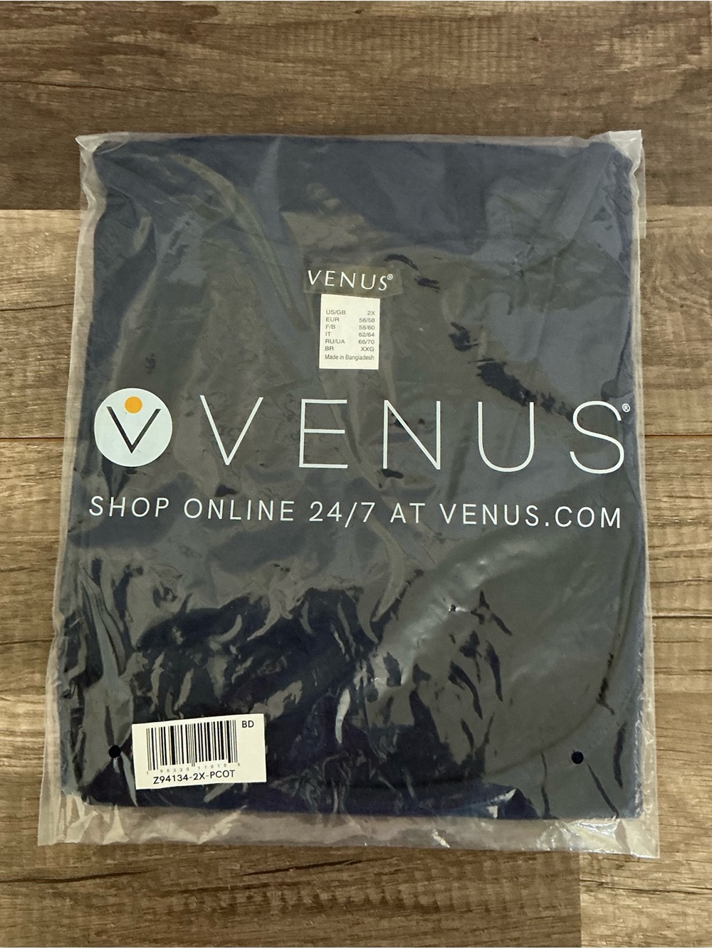 New Venus Navy Blue Scoop Neck Tank Top Size 2X